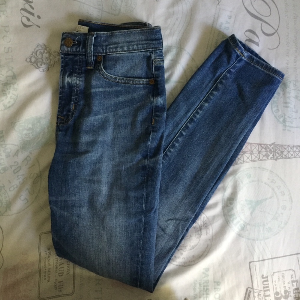 J Crew High Rise Jeans